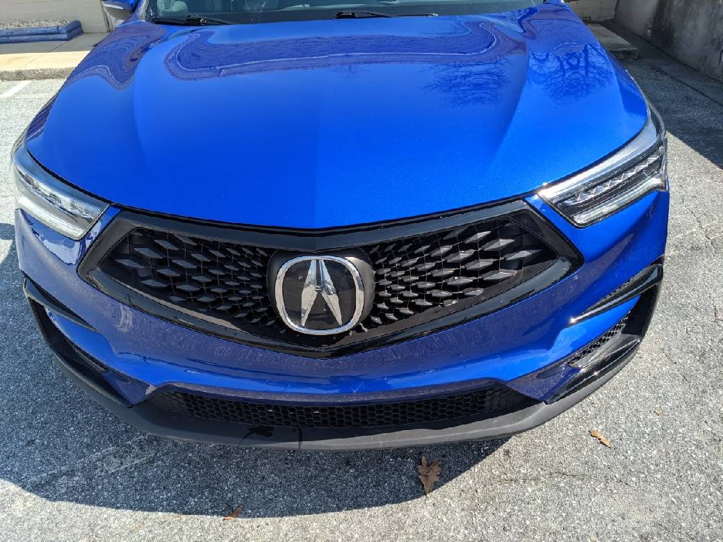 Blue Acura Paint Protection High Point, NC