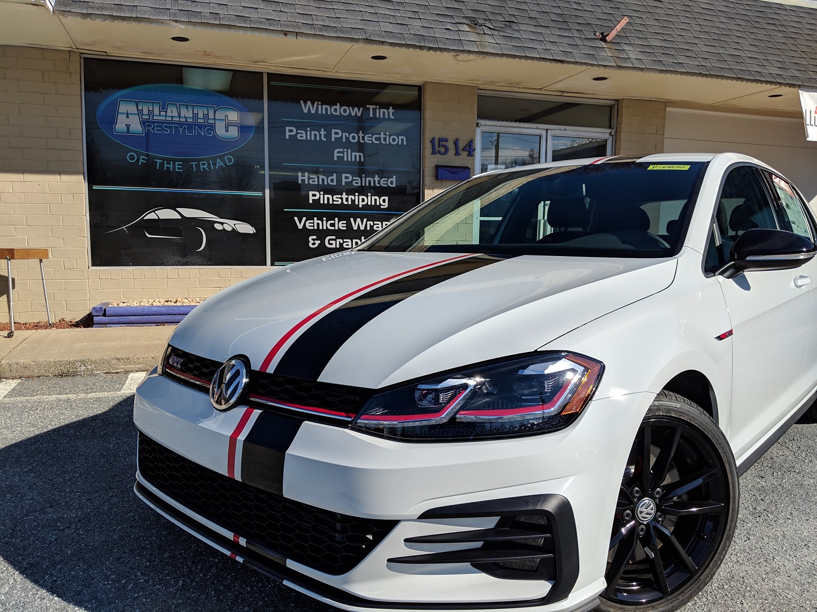 VW graphics and paint protection film