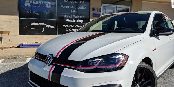 VW graphics and paint protection film
